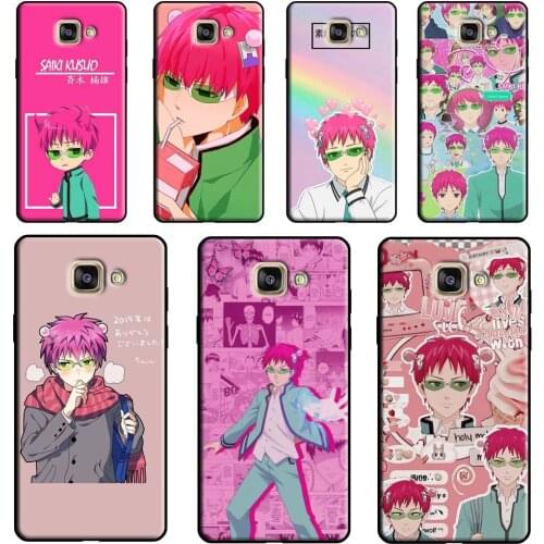 The disastrous life of saiki k Phone Case For Samsung Galaxy J7 J5 J3 2017 A3 A5 J1 2016 J6 J4 Plus A6 A8 A7 A9 J8 2018