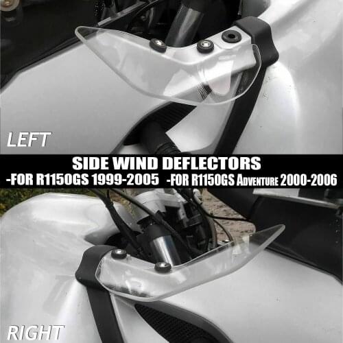 For BMW R 1150 GS R1150GS R1150 GS ADV Adventure NEW Motorcycle Side Wind Deflectors Pair Fairing Screen Windshield Windscreen