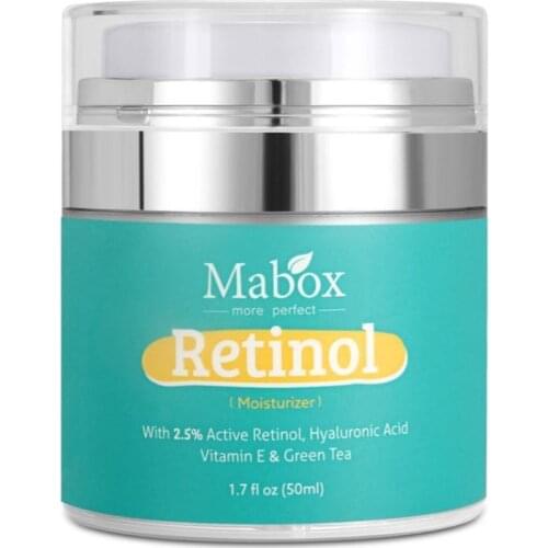 50ml Retinol 2.5% Moisturizer Face Cream Hyaluronic E Aging Vitamin Smooth Acid Collagen Wrinkle Whitening Cream Anti F0M3