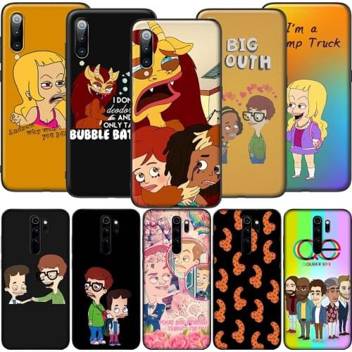 GX34 Big Mouth Soft Silicone Case for Redmi Note 4X 5 5A Prime 6 6A 7 7A 8 8A 8T 9 9A 9C 9S Pro Lite