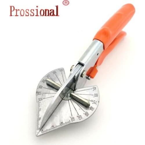 New Angle Shear,45 Degree To 120 Degree Miter Cutter Hand Shear Multifunctional PVC PE Plastic Pipe Scissors