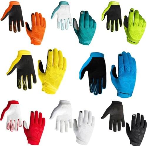Hot MX Motorcycle Gloves BMX Mountain Bike Gloves Outdoor Sports MTB Off-road Vehicle Racing Gloves Bicycle ATV Motocross Gloves