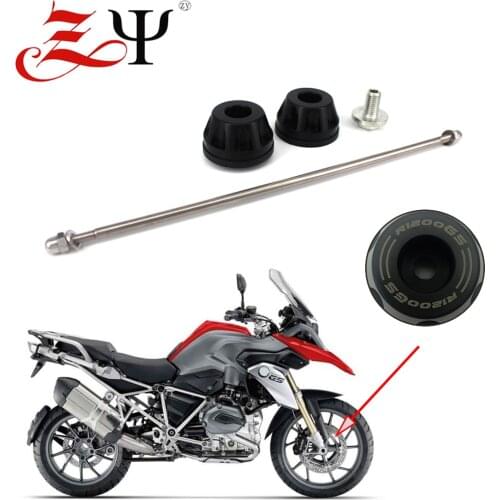 R1200RT R1250RT Motorcycle Front Axle Fork Wheel Protector Crash Slider For BMW R1200GS LC Adventure R1250GS ADV 2014-2021