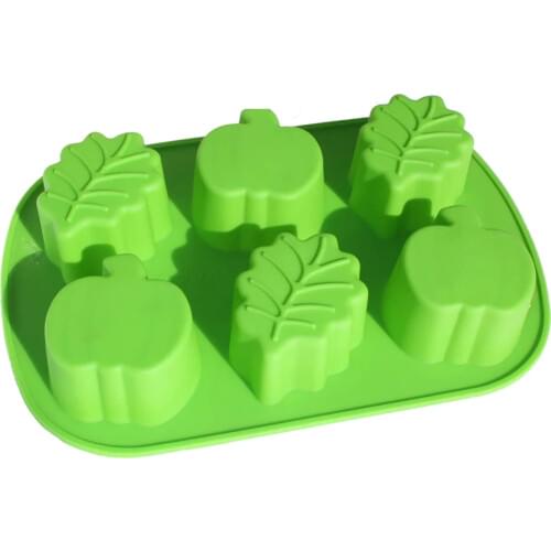 Halloween silicone Molds Autumn Fall Decorative Lotion Bar Soap Pumpkin Leaf Cake Ice Cream Chocolate Jello Making Supplies tool