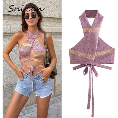 Женские летние топы Snican China At AliExpress