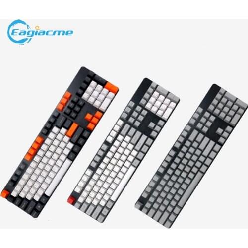 Top Printed OEM PBT Keycap For Mechanical Keyboard 108 Keys Full Set Dolch Thicken Keycaps Keys For Blue/Red/Brown/Black Switch