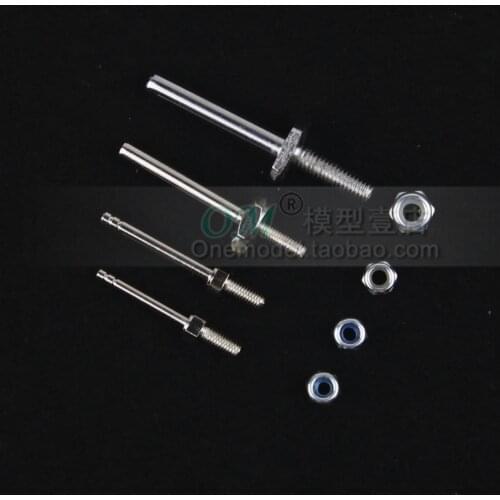 1pcs /Aeromodelling accessories DIY landing gear / electric balsa oil engine universal / high quality practical steel wheel axle