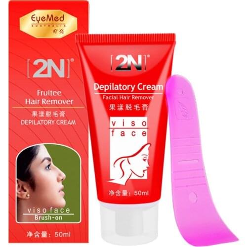 2N Facial Hair Removal Cream Depilation Wax for Depilation Cream for Hair Removal Fast Safe Painless Face Special
