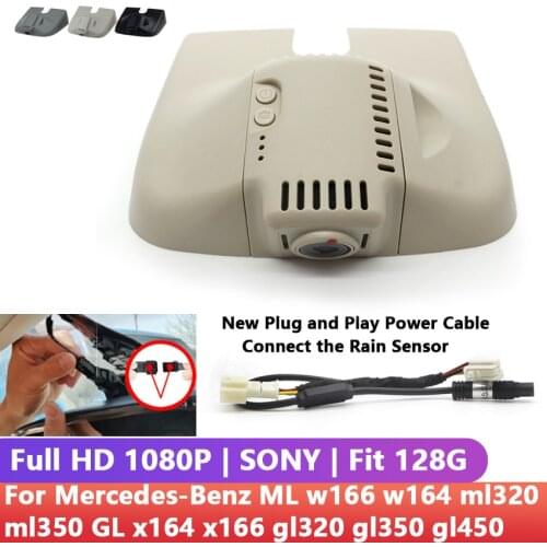 HD Dual Lens Car DVR Video Recorder Wifi DVR dash cam For Mercedes-Benz ML w166 w164 ml320 ml350 GL x164 x166 gl320 gl350 gl450