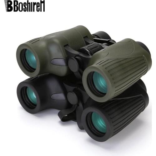 Boshiren HD 8x36 High Power Binoculars Telescope High Quality Large Eyepiece Wide Angle Binoculars Zoom for Hunting Camping Tool