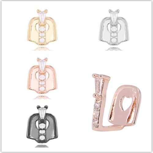 Hip Hop Teeth Cover Case Unisex Crystal Teeth Caps Women Men Braces Grills Tooth Cap Punk Body Piercing Jewelry Gift Accessories