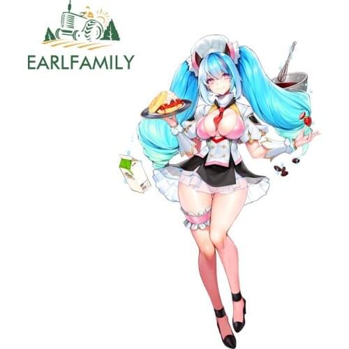 EARLFAMILY 13cm x 8.3cm Cute Character for Last Origin Sexy Car Stickers and Decals Laptop Motorcycle Window Waterproof Decals