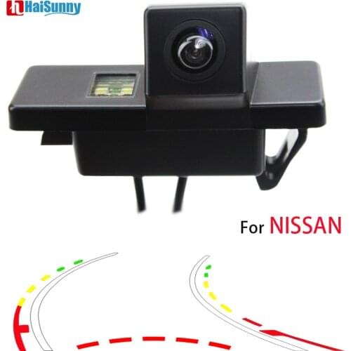 HaiSunny For NISSAN JUke QASHQAI Geniss Pathfinder Car Rear View Camera With Intelligent Dynamic Trajectory Tracks