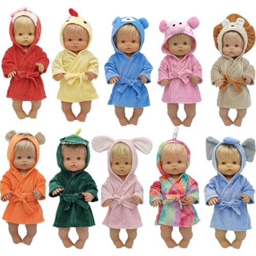 Nenuco Doll Bathrobe Ropa y su Hermanita 40 Cm Baby Doll Clothes Sleep Wear Toys Outwear