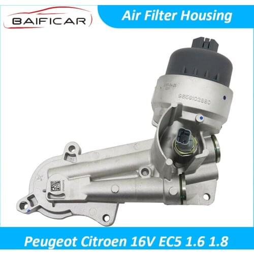 Baificar Brand New High Quality Car Engine Oil Filter Housing Cleaner Case Shell Base For Peugeot 408 308 C-Elysee 16V EC5