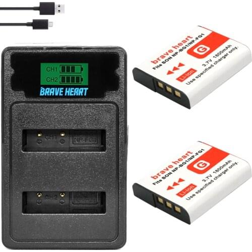 NP-BG1 NP BG1 FG1 NP-FG1 Battery akku+ LCD Charger for SONY Cyber-shot DSC-H3 DSC-H7 DSC-H9 DSC-H10 DSC-H20 DSC-H50 DSC-H55