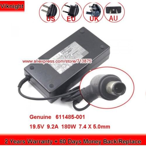 Original TPC-AA50 611485-001 AC Adapter for HP 19.5V 9.2A 180W PROBOOK 4720S TOUCHSMART 520 Series Pavilion 23 AIO PC Laptop