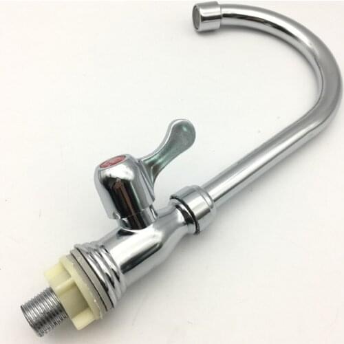 G1/2" Kitchen Faucet Zinc Alloy Kitchen Faucet Single Handle Single Hole Kitchen Faucet Sink Faucet Kitchen Faucet