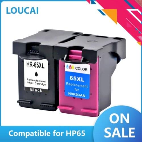 Compatible Ink cartridge Compatible for HP 65 65XL for HP65 new generafor HP Envy 5010 5020 5030 5032 5034 5052 5055 Printers