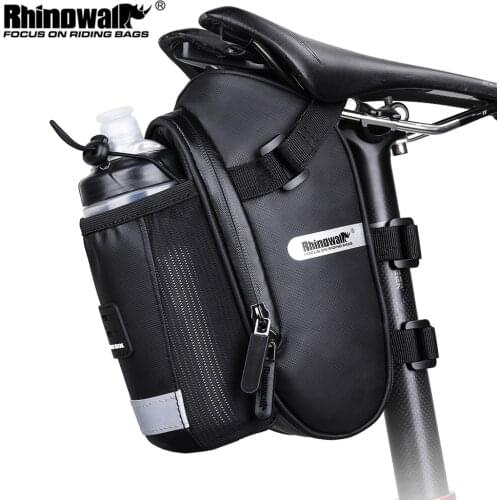 Rhinowalk Bicycle Bag& Bike Waterproof Storage Saddle Pack Bicycle Rear Capacity Bag Outdoor Mountain Bike Pack Accessories