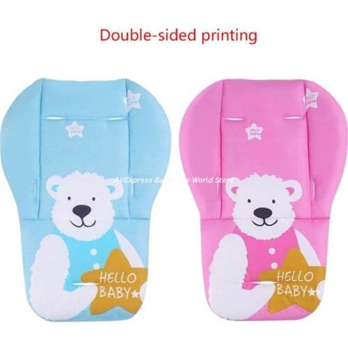 Universal Baby Stroller High Chair Seat Cushion Liner Mat Cart Mattress Mat Feeding Chair Pad Cover Protector Dropship