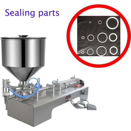 O-Rings and Sealing Rings for 500/1000ml Semi-auto Paste Filling Machine Parts
