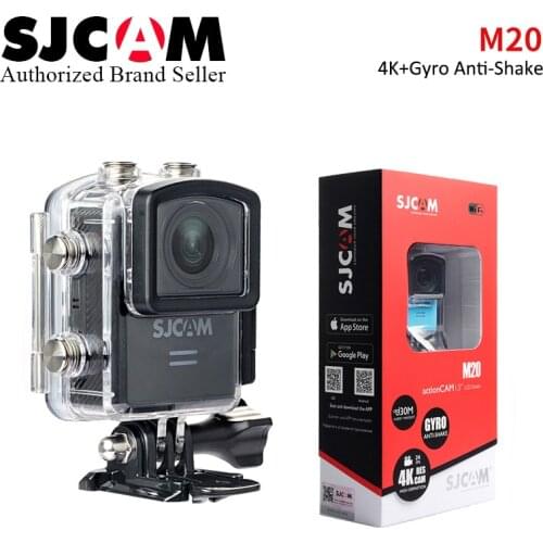 In Stock SJCAM M20 Action Camera 4K Wifi HD 2160P 16MP Underwater Gyro Anti-shake Waterproof Camera mini Camcorder Sports DV