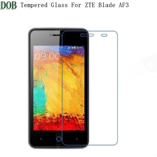ZTE Blade AF3 Tempered Glass 4.0inch 9H 2.5D Premium Screen Protector Film For ZTE AF3 AF 3 AF5 Pro 4.0" Cell Phone Glass Guard