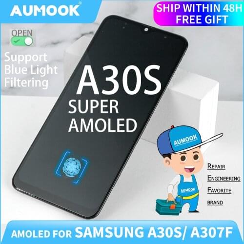 AMOLED For Samsung Galaxy A30S LCD Display Touch Screen Digitizer Assembly Display For Samsung A307 A307F A307G A307YN display