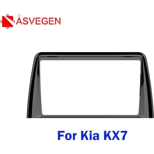 10.1 Inch Car Fascia For Kia KX7 Fascias Audio Fitting Adaptor Panel Frame Kits Car DVD Frame Dashboard