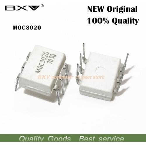 10PCS MOC3020 DIP6 3020 DIP new original