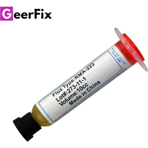 10CC RMA-223 Solder Paste Flux Welding Oil BGA Solder Flux Advance Scaling Syringe Powder Soldering Paste Helper