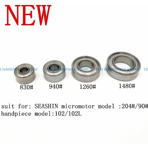 2018 good quality 1 setsX Micro Motor Handle 35,000RPM Bearing 102L 4 pcs Bearings a set Micromotor STRONG Korea SEASHIN Lab