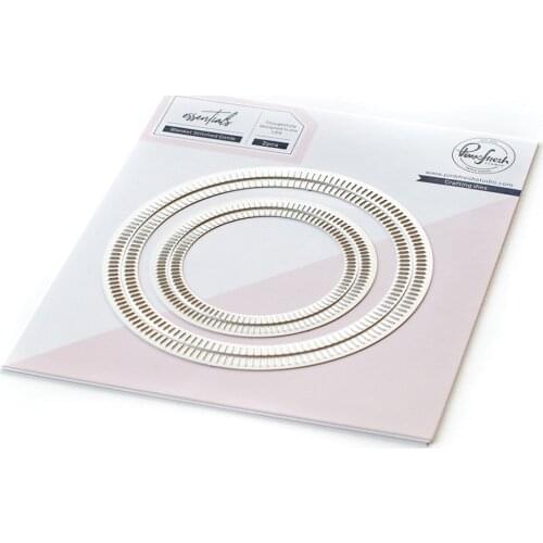 2021 AliliArts Metal Cutting Dies Blanket Stitched Circle diy Scrapbooking Photo Album Decorative Embossing PaperCard Crafts Die