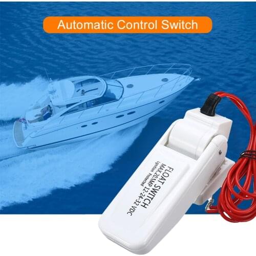 2021 NEW 12V Automatic Electric Boat Marine Bilge Pump Float Switch Water Level Controller DC Flow Sensor Switch
