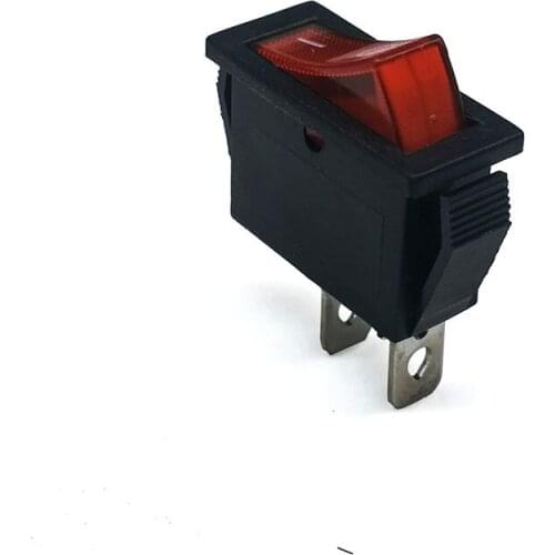 5pcs 10pcs 2 color KCD3 30*13mm SPST 2PIN 15A 250V Snap-in ON OFF Position Snap Boat Rocker Switch Copper