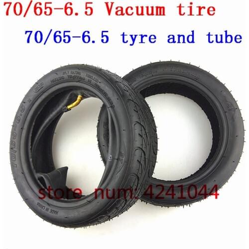 70/65-6.5 Tubeless Vacuum Tyre or 70/65-6.5 tire inner tube for Xiaomi Mini Pro Electric Balance scooter 10'Scooter wheel Tyre