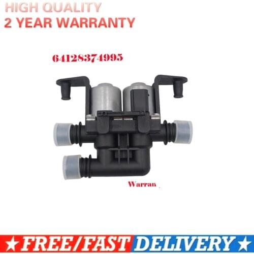 Heater Control Valve Solenoid 64116906652 For BMW E60 E63 E65 E66 535i 535i xDrive 535xi 545i 550i 645Ci X5 5 6 7 Series