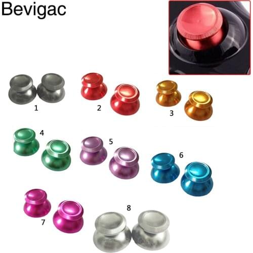 Bevigac 2PCS Console Mushroom Thumb Stick Grips Cap Cover For Sony Play Station PS 4 PS4 Dualshock 4 Joypad Gamepad Controller