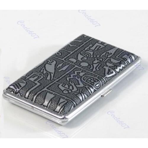 YYSD 1pc Portable Figure Pocket Cigarette Case Holder 14 Compartments