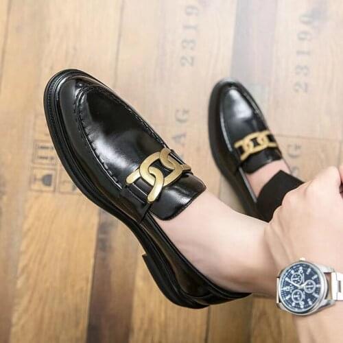 Мужские лакированные туфли Coslony China At AliExpress