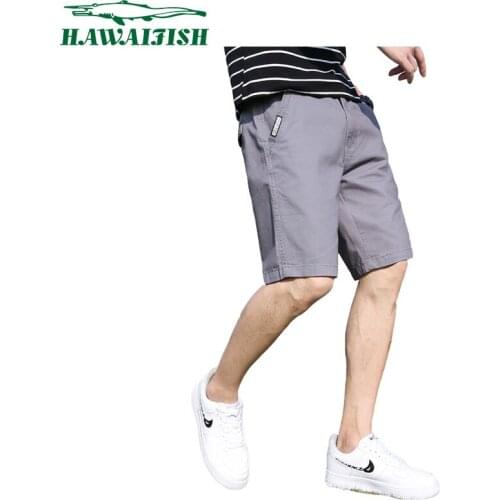 Hawaifish brand Cargo Shorts Men 2021 New cotton Casual Shorts Male high quality Loose style Work Shorts Short Pants Plus Size