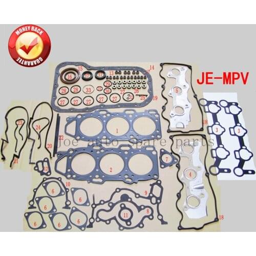 JE Engine cylinder head Gasket for MAZDA MPV/929/Luce/Efini Ms-9 3.0L 18v 2954cc SOHC V6 1986-1994 8DL2-10-271 8DL210271