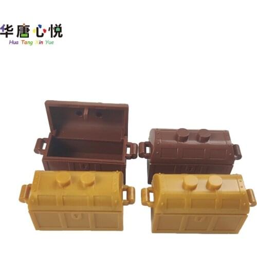 MOC Accessories Furniture Series 4738 4739 2x4 Treasure Chest 5PCS/Set Building Block Educational Toy Gifts Accessory Mini Model