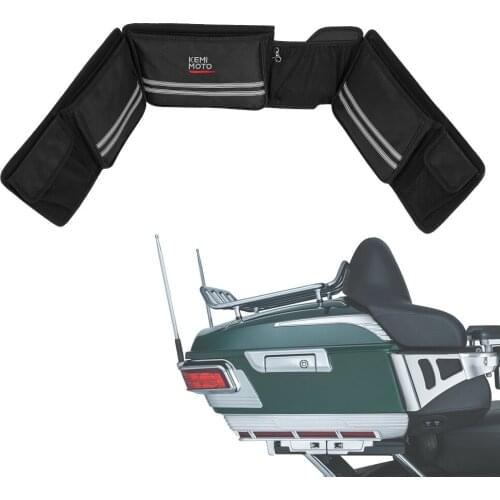 Motorcycle Bag For Tour Pak Organizer Lid Storage Bag For Touring Street Glide FLHX For Road King For Electra Glide 2014-2019