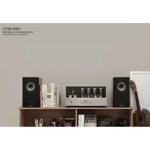 Latest Upgrade Raphaelite CP88-MKII KT88 Push-Pull Tube Amp Lamp Amplifier With Remote。 KT88x4, 12AT7x2, 6N1Px1, GZ34x1
