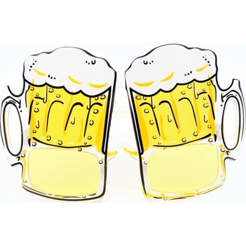 New Hawaiian Beach Pineapple Sunglasses Yellow Beer Glasses HEN PARTY FANCY DRESS Goggles Funny Halloween Gift Fashion favor