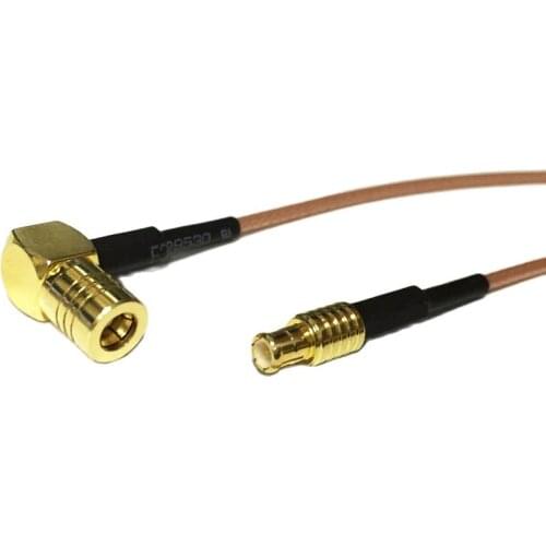 New MCX Male Plug Switch SMB Female Jack Right Angle RG178 Cable 15CM 6" Adapter Wholesale Fast Ship