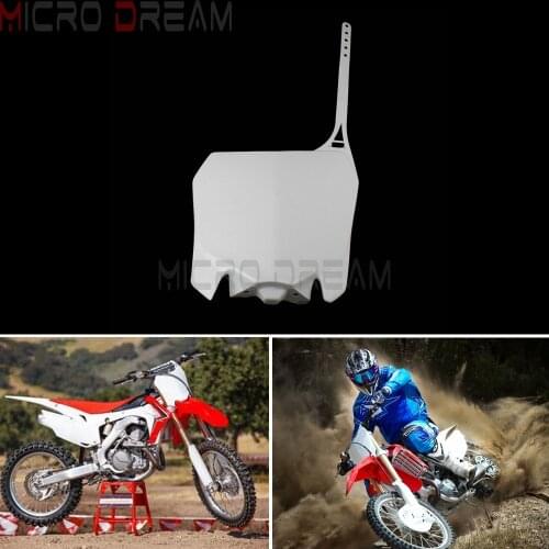 Front Number Plate For Honda CRF250R CRF 250 R 14-17 CRF450R CRF 450 R 13-16 Off Road Supermoto Motocross Dirt Bike Motorcycle