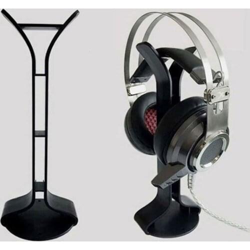 POYATU Earphone Sticky Display Headset Holder Headphone Bracket Stand Display Headset Holder Hook Head Mounted Rack Accessories